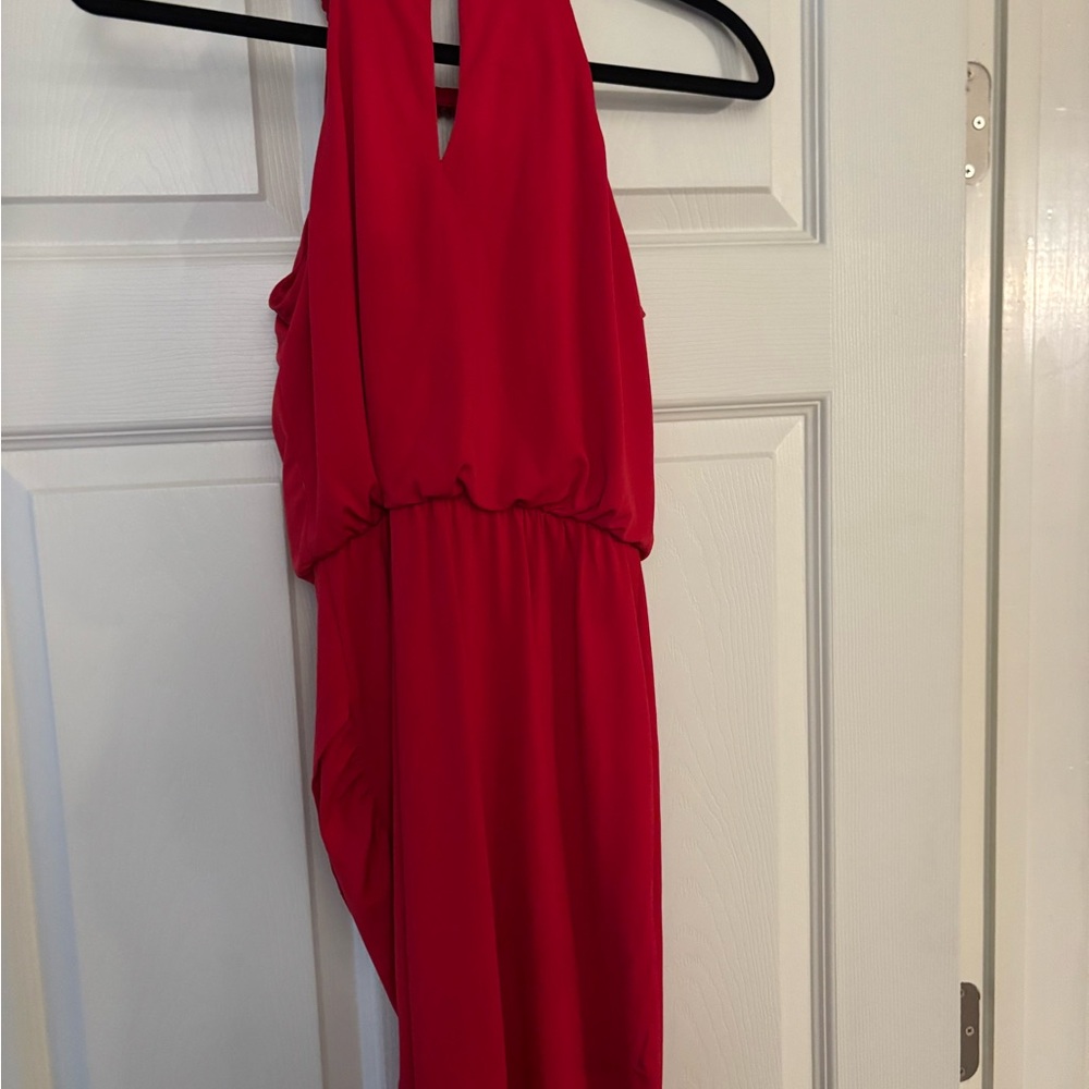 A. Byer Red Dress